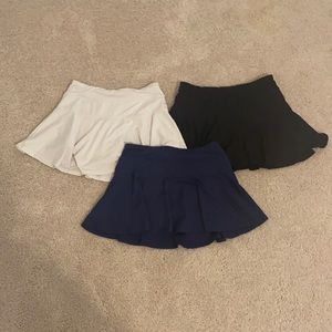 Old Navy Skirt/Skort Girls XL 14 White/Black/Navy